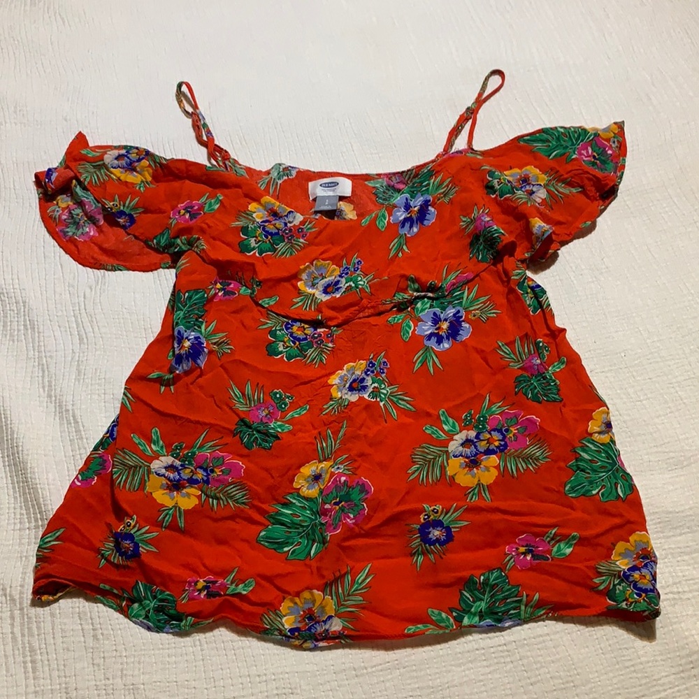 Old navy . Summer shirt . Hawaiian style